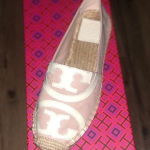 Tory Burch Poppy Espadrille Shell Pink